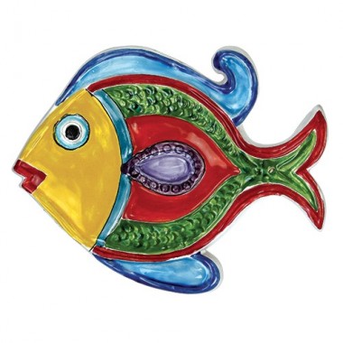 Ceramic Bas-Relief Fish PER320/S-3 Ceramic Bas-Relief Fish PER320/S-3